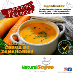 Crema de zanahoria