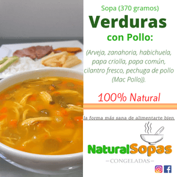 Verduras con pollo